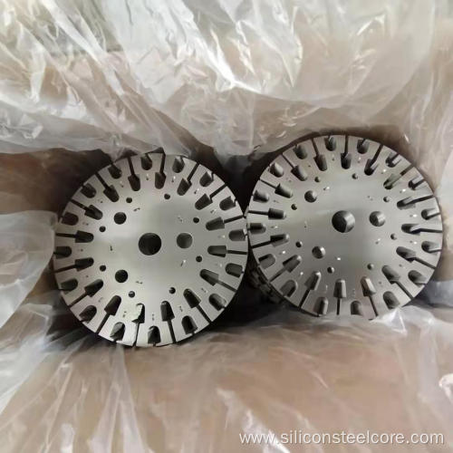 stator for brushless motor Grade 800 material 0.5 mm thickness steel 65 mm diameter